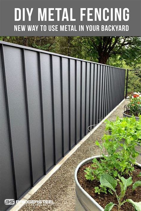 homemade metal fence ideas